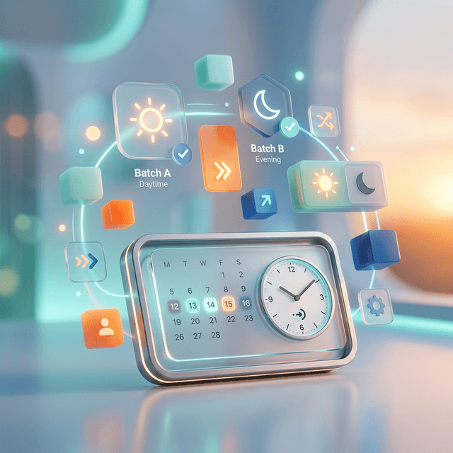 Batch Options Illustration